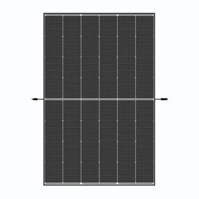 Trina Solar 455W Vertex S+ Dual Glass N Type i-TOPCon Solar Module - Black Frame/White Backsheet