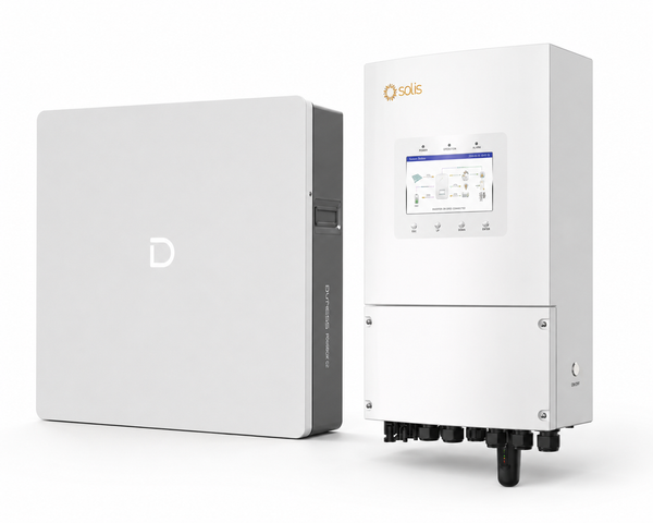 Solis 3.6kW Hybrid Inverter + Dyness 10.24kWh LFP Battery Kit