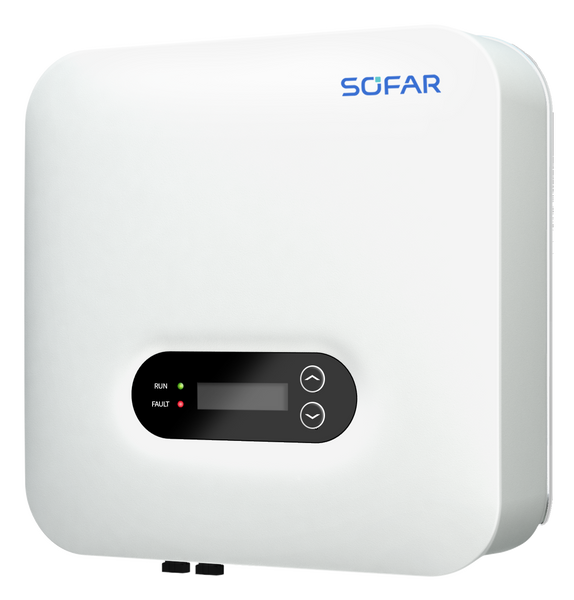 Sofar 4kW 1Phase 2MPPT With DC&Wi-Fi 10 Year Warranty