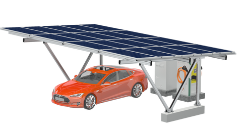 Clenergy Carport for 18 Panels 430W/435W