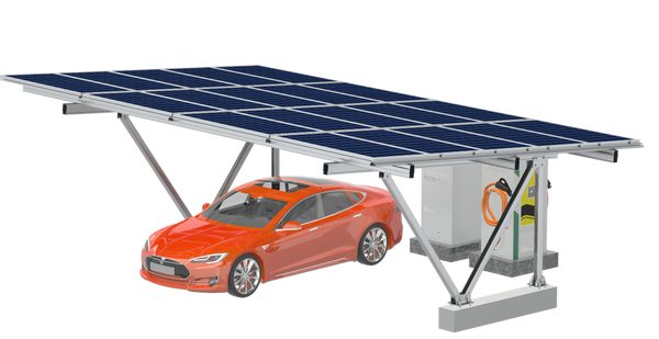 Clenergy Carport for 18 Panels 430W/435W