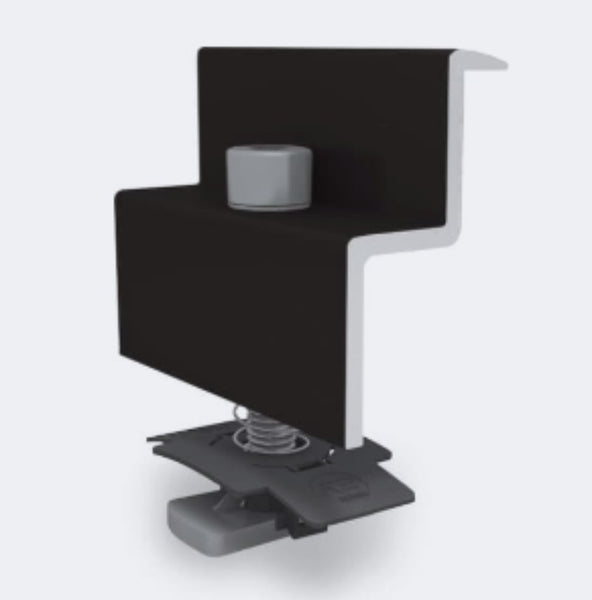 K2 1005268 End Clamp Black 34-36mm