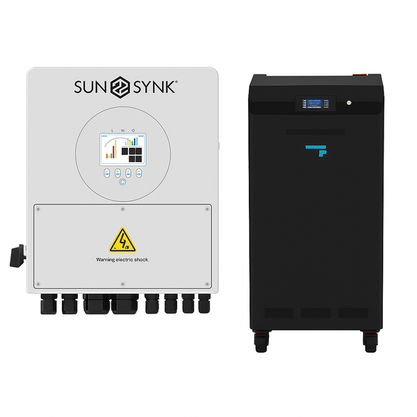Sunsynk Sun 5K ECCO Hybrid Inverter + Fogstar Energy 16.1kWh 48V LiFePO₄ Battery Bundle