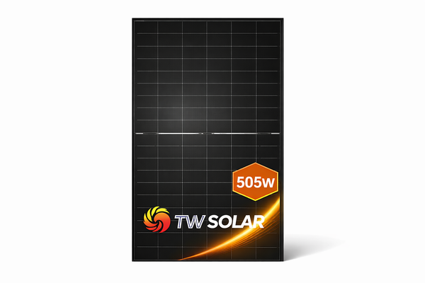 TW 505W N-Type Bifacial Black Frame