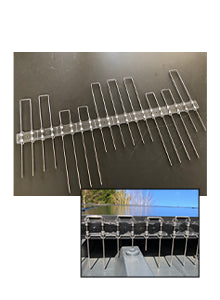 Solarguard Adjustable Solar Spike Bird Deterrent %96 130mm