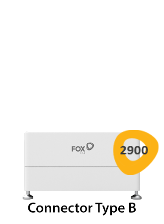 Fox ECS HV ECM2900 Connector Type B, 5.76kWh 1x Master 1x Slave