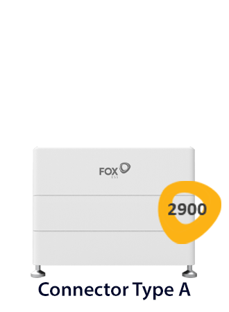 Fox ECS HV ECM2900 Connector Type A, 8.64kWh 1x Master 2x Slave