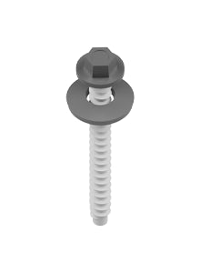 Self-Tapping Screw + GSE EPDM Washer BLACK - Single