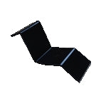 GSE ART 100814 Single Clamp H16 Black (End) replaced by ART105897