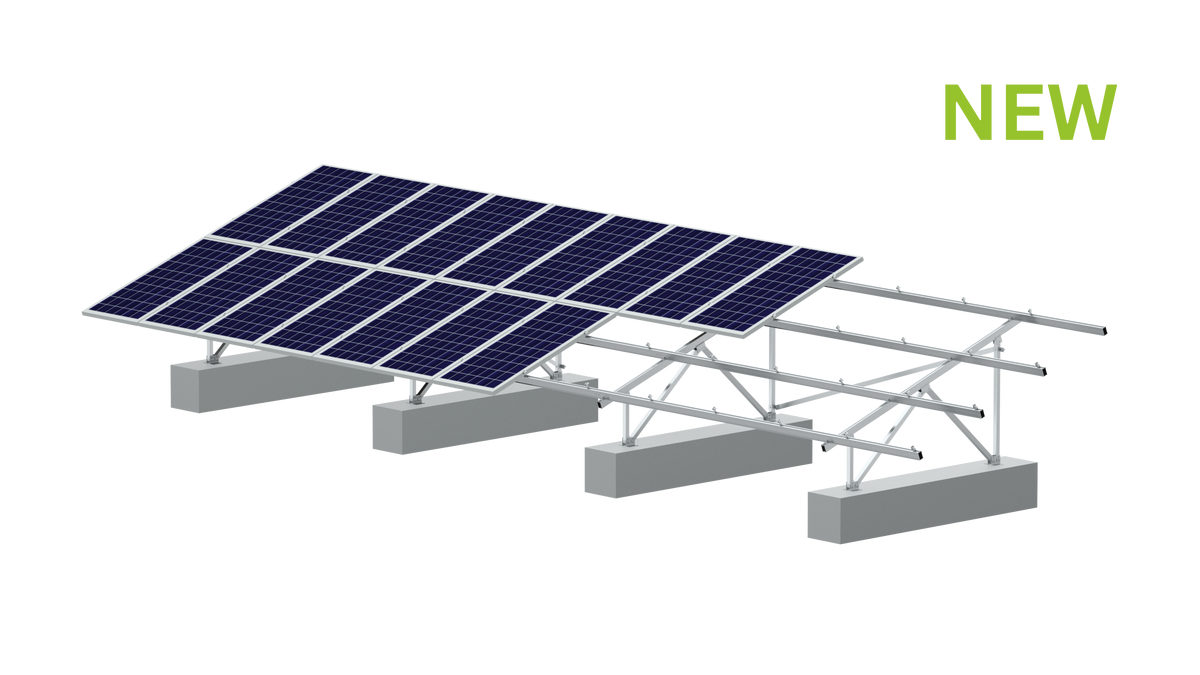 Clenergy Ground Mounting  for 14 Panels jinko 575W