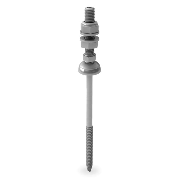 K2 2003013 M8x85 Solid Rail Hanger Bolt (Steel)