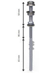 Solar Fastener for steel substructure 150mm/50mm