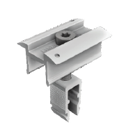 Middle Clamp RapidPro 30-47mm Silver