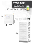 S6 EH3P20K-H-EU and Dyness Stack 100 41kWh Storage Package