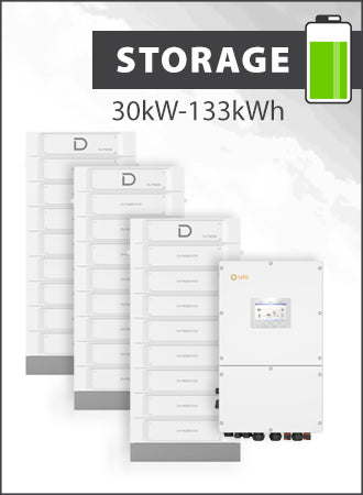 S6 EH3P30K-H-EU and Dyness Stack 100 133 kWh Storage Package