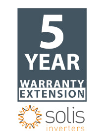Solis S6 Garantieerweiterung um 5 Jahre (insgesamt 10 Jahre) für S6 GR1PK 2,5 bis 6,0 kW