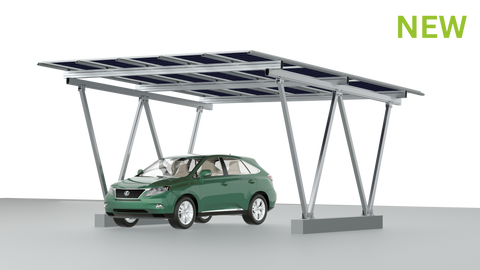 Clenergy Carport for 18 Jinko Panels 575W