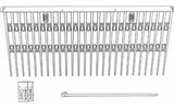 BB200 Reinforced BirdBlocker for Solar Panels (Cover height 185mm) image 2