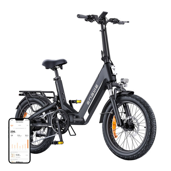 ENGWE L20 3.0 BOOST 250W 20" Electric Bike (Black)