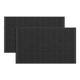 EcoFlow 100W Rigid Solar Panel Kit (2 pcs) + Mounting Feet (2 pcs) image 10