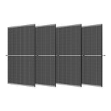 Set of 4x Trina 510W photovoltaic panel.