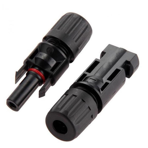 Solar connector pair MC4, 1x Male/1x Female