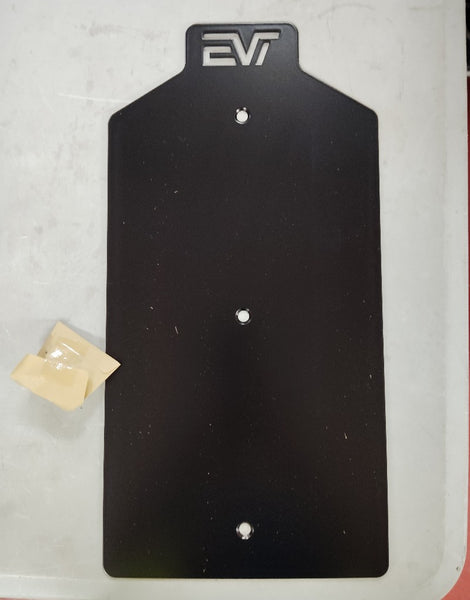 EV Tower Blank Aluminium Plate (with EVT insignia)