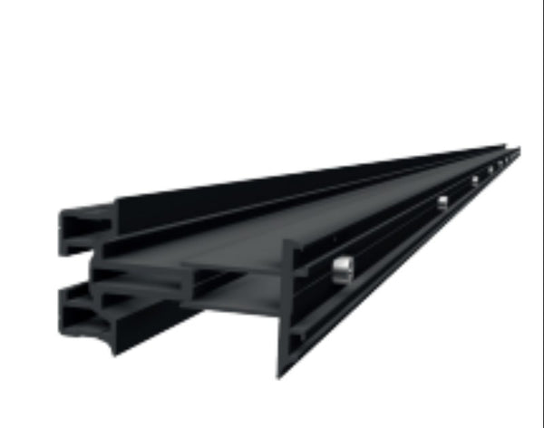 SL Rack Facade System MIDDLE Rail 4575mm black 36122-4575