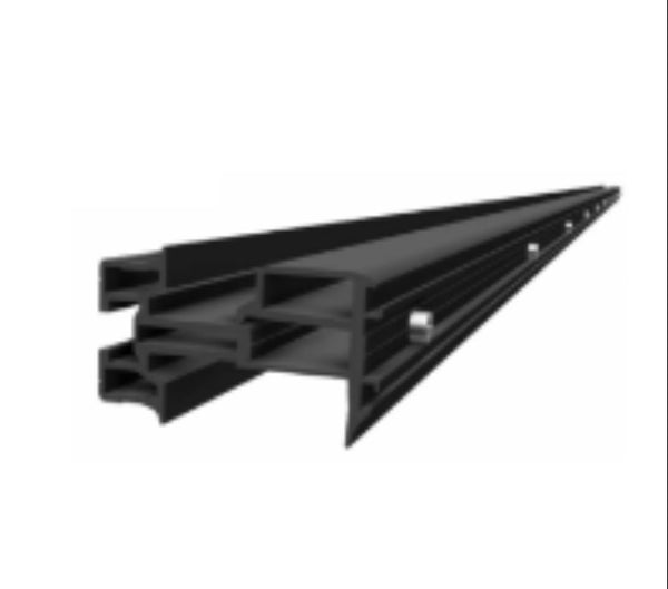 SL Rack Facade System UPPER Rail 4575mm black 36123-4575