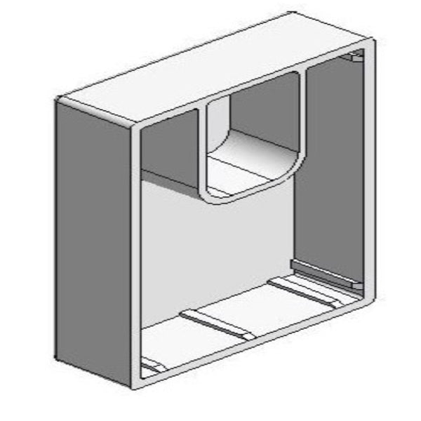 Fastensol H Rail End Cap Silver