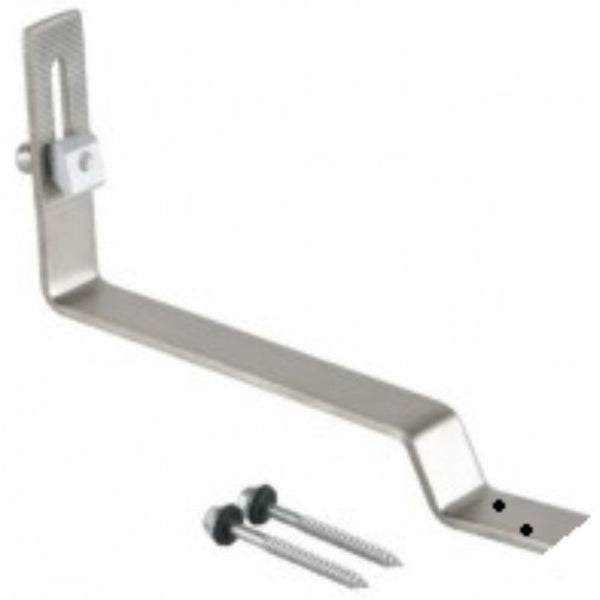 Fastensol Flat/Slate Tile Roof Hook (Portrait) - TH02 *With screws