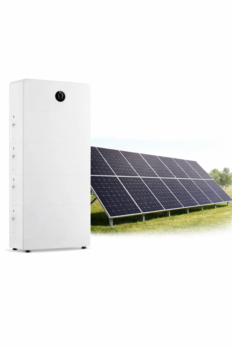 GoodWe ESA Solar System - 5kW Inverter - 8kWh Battery - 24 Ground-Moun ...