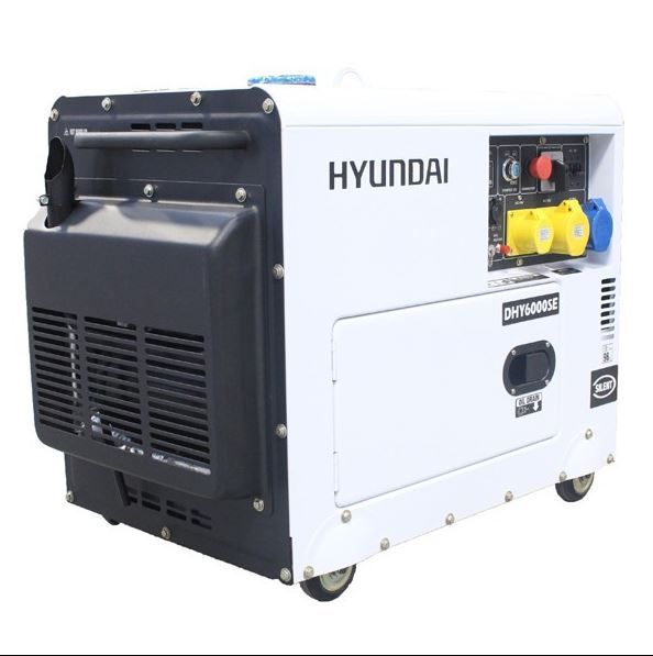 Hyundai DHY6000SE 5.2kW Standby Diesel Generator
