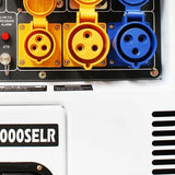 Hyundai DHY8000SELR 6kW Single-Phase Diesel Generator - image 4