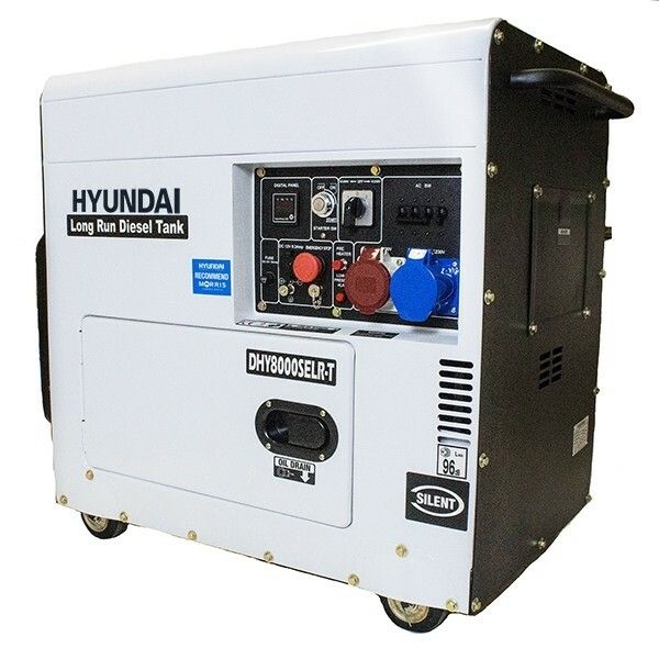 Hyundai DHY8000SELR-T 230V/400V Diesel Generator