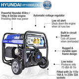 Hyundai HY10000LEK-2 8kW Petrol Site Generator - image 2