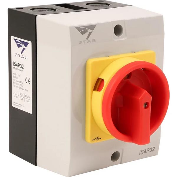 IMO Stag 32A AC Isolator 4-pole