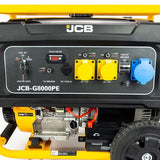 JCB G8000PE 7.9kW Petrol Site Generator, 115V/230V - image 2