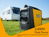 JCB IG2000 2kW Petrol Inverter Generator - image 8
