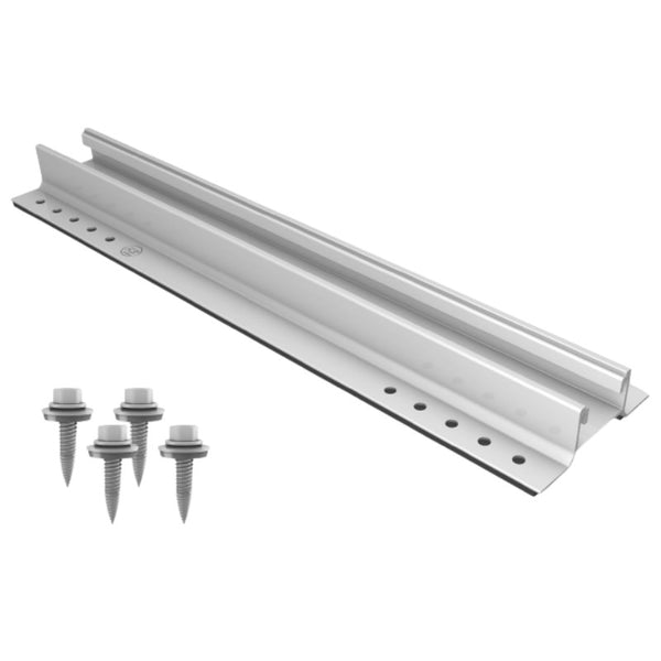 K2 2004211 Mini Rail MK2 For Trapezoidal Roof (Screws Included)