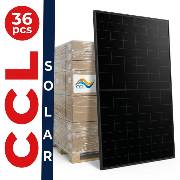 LONGi Solar 480W Hi-MoX10 HPBC + N-type Mono Solar Module – Full Black - PALLET OF 36