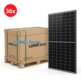 LONGi Solar 545W Hi-MoX10 HPBC + N-type Mono Solar Module - PALLET OF 36 - 36x pallet image