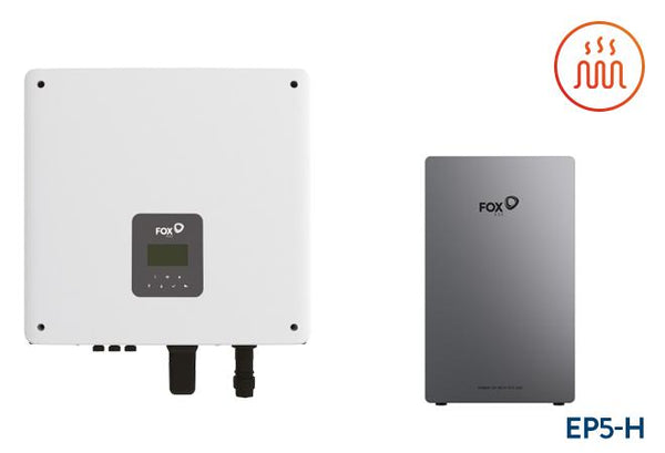 Fox ESS EP5 5.18 kWh Battery with Heating Element & Fox H1 5.0 kW Hybrid Inverter (EPS 1PH)