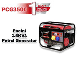 Pacini PCG3500 3kW Petrol Generator, 110V/240V - image 15