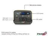 Pacini Pro700 512Wh Portable Power Station, 700W - image 3