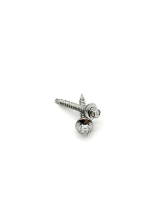GSE In-Roof Screw 6.5x50 mm - EPDM - A2 - BLACK