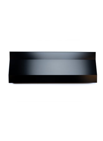 GSE In-Roof Portrait Top Centre Flashing 30mm - BLACK