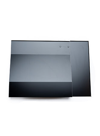 GSE In-Roof Portrait Top Right Corner Flashing 30mm - BLACK