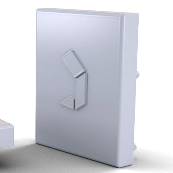 Renusol End Cap Silver 900246