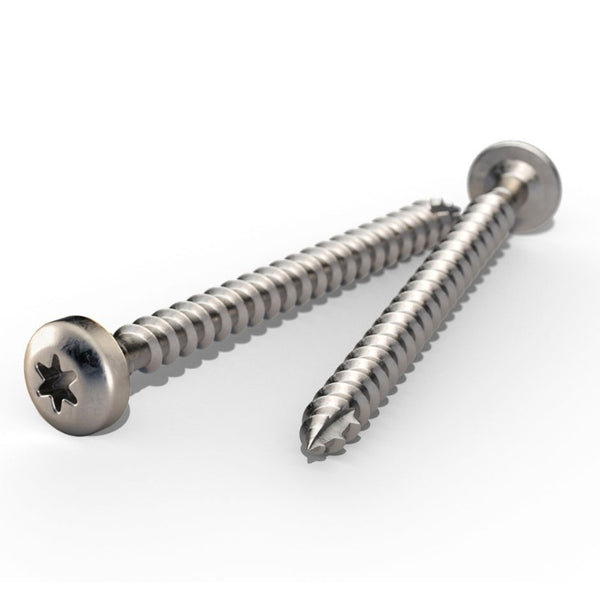 Renusol Woodscrew Pan Head M6 x 80 (pk100) Reisser 900318